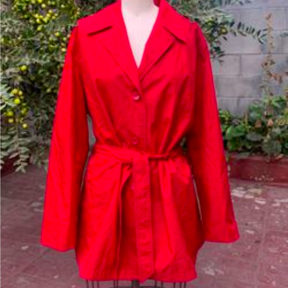 Red jacket
